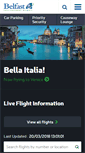 Mobile Screenshot of belfastairport.com